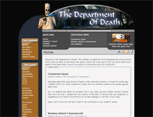 Tablet Screenshot of grim-fandango.com